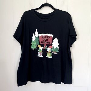 WonderShop Christmas Sleep T-shirt ~ Bless Our Gnome ~ Women’s Size 1X